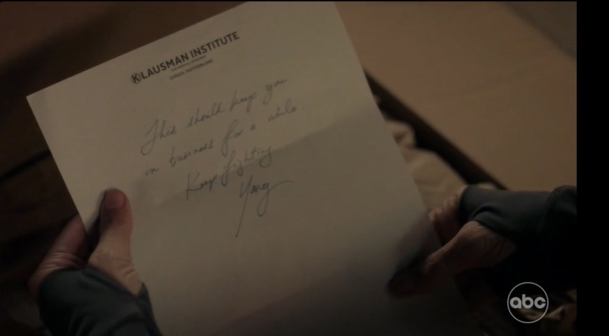 noradominick's tweet photo. “keep fighting, yang” listen, sometimes you need cristina yang to show up via note to make everything better #GreysAnatomy https://t.co/6YgJSWqUw2