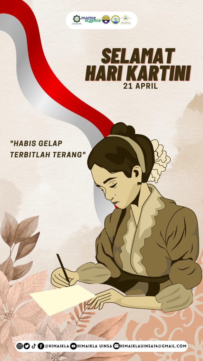 himaikla's tweet photo. [KARTINI DAY]💐✨

Selamat Hari Kartini 2023🤗 

Mati satu tumbuh seribu
Kartini mungkin sudah tiada, namun semangat juangnya tidak boleh padam begitu saja🪄

Perjuangan belum usai, jadilah kartini untuk hidupmu dan sekelilingmu 🥰✨ https://t.co/PkOcJsOSeO