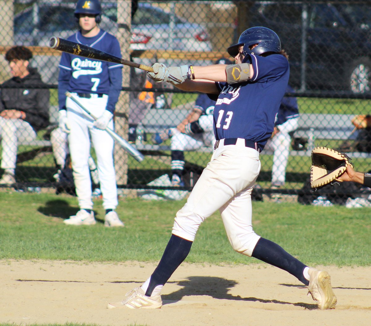 baseballescape's tweet photo. @BaseballQuincy continued their winning ways today with a win over @RoxburyBaseball the Granite bats were hot all day! @kelabration @LawrenceOleary @LetsGet2TheShow @PuckmanRI @cjgogo_44 @m_scib15 @BaseballBucket @NJCAABaseball @jj9892454 #collegebaseball #jucoproduct #jucoroute https://t.co/7LPbe4K8V0