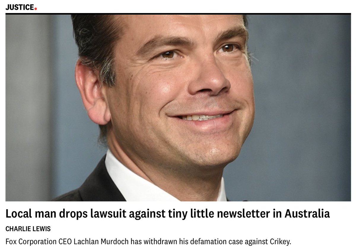 We won. 

Thank you to all of <a href="/crikey_news/">Crikey</a> team, our wider staff, our legal team at <a href="/marquelawyers/">marquelawyers</a>, all our subs and everyone who contributed to the campaign.