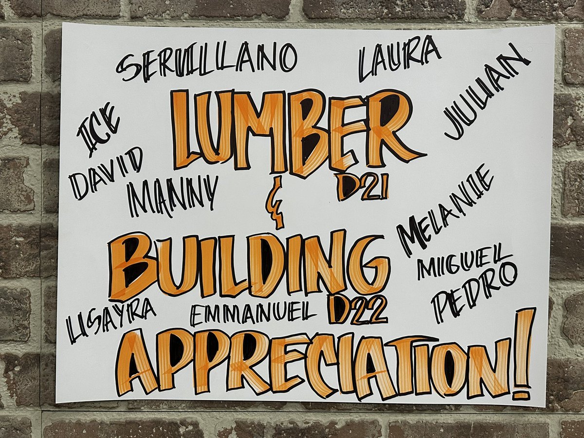 Brandi6371's tweet image. Celebrating Lumber/Building Appreciation Week with our amazing team at #485!! Thank you D22/D22 for all you do!!
#CelebrateYOU 

 @Edmond0485 @NagyAndrew @ShawnMinkner @SandraD2429 @DepotRob @aboutthepigskin 

#PMDPeopleFirst 
#D287WeAreTheBar #D287StrongerTogether
#FearUs485