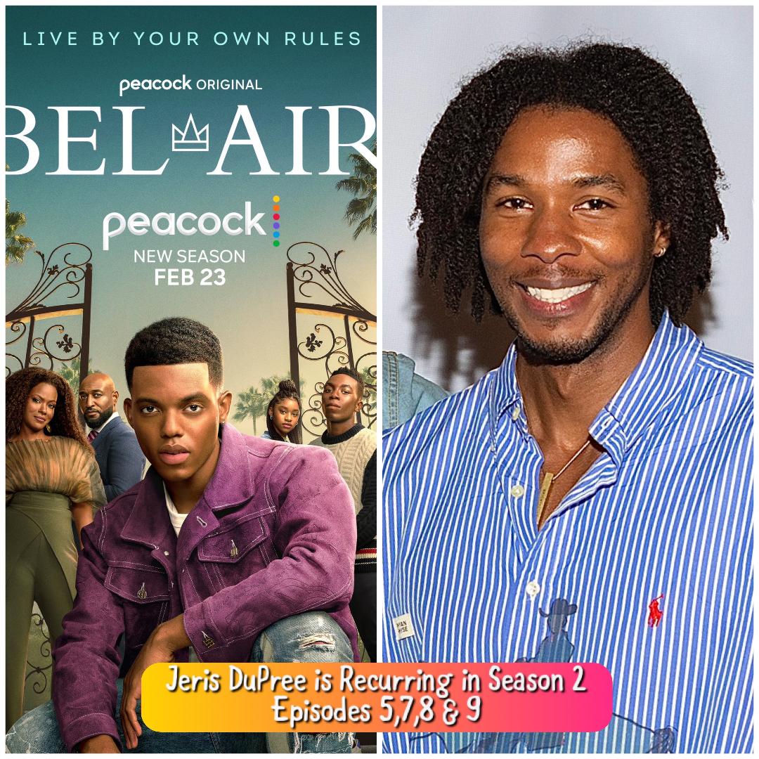 PacificTalent's tweet photo. Congrats Jeris DuPree, another recurring episode of Bel-Air is airing tonight on Peacock #recurring #belair #bel-air #peacock #drama #episodic #theatrical #acting #actor #role #script #camera #scriptedseries #series #stream #hulu https://t.co/2gjowXwQTa