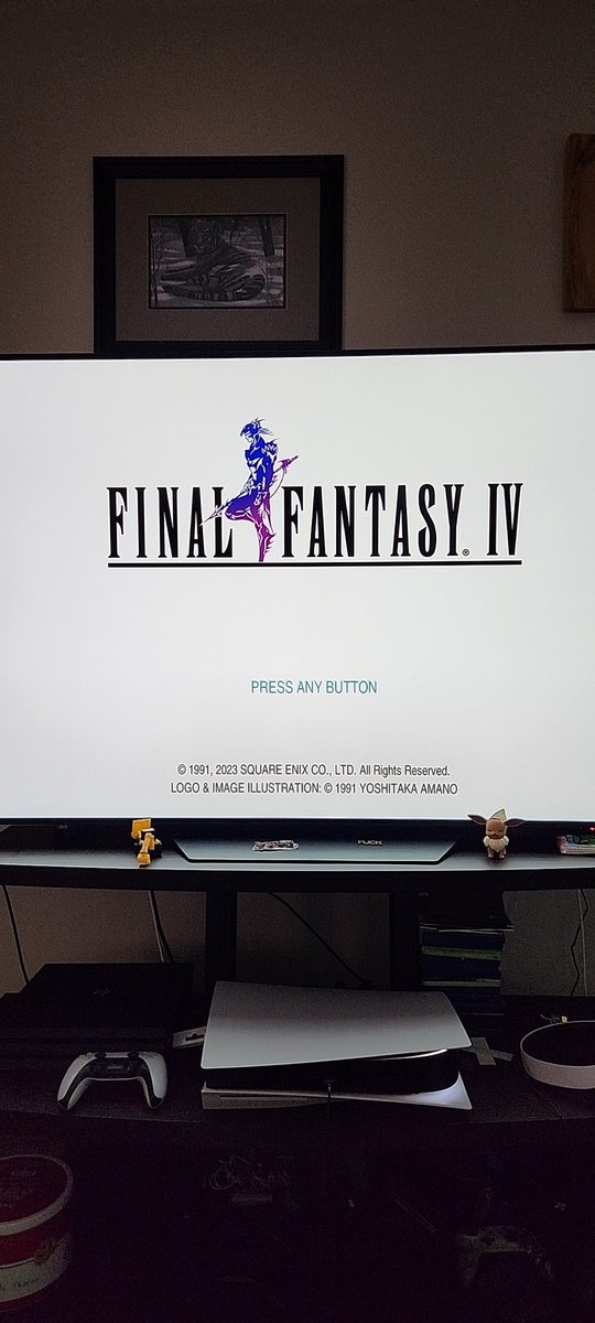 ChaosZero25's tweet photo. The pixel remaster of the very first Final Fantasy I have ever played. Words can't describe how happy my inner child is! #FinalFantasyPixelRemaster #PlayStation5 #Happy https://t.co/xwgzATZsbu