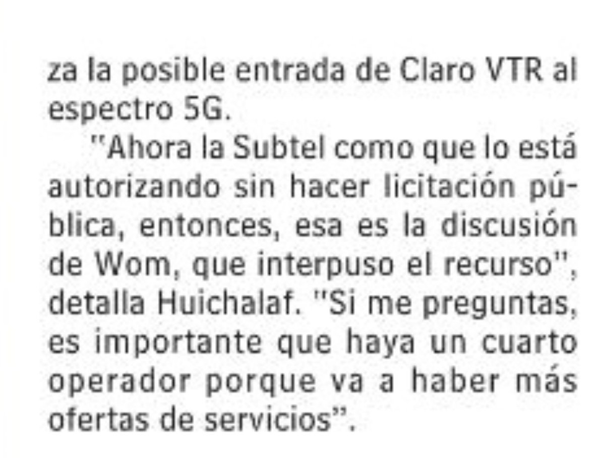 huichalaf's tweet photo. A propósito de desarrollo de #5g en Chile, hoy aparece nota en @lun sobre el tema
Incorpora mi opinión sobre el estado del arte de esta tecnología en nuestro país

https://t.co/dOXA6ZcaoE https://t.co/4RmJL2FSic