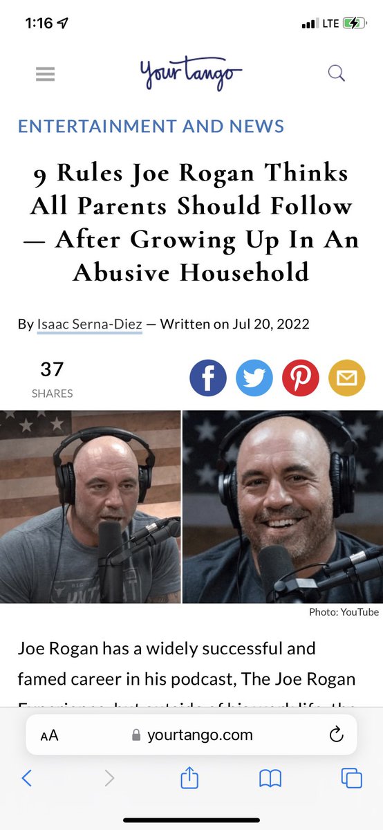 RoganOriginal's tweet photo. Another UNTRUE article by the press, I have been dealing with this for 27 years.  Why won’t Joe look me in my face and say this?  LIES!!! https://t.co/lVR6JQu3sn