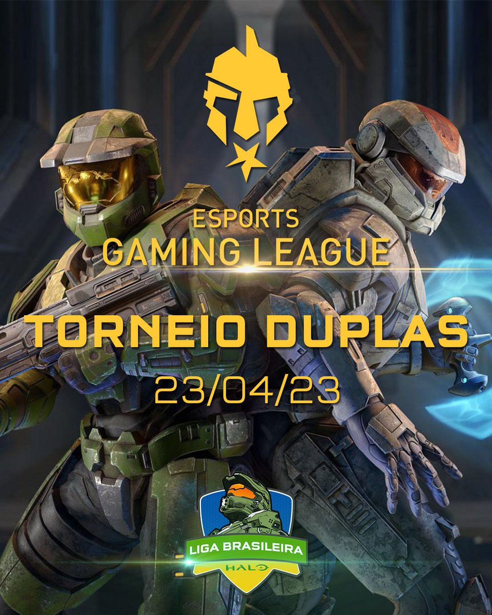 Torneio 2x2 vai acontecer neste domingo às 14 no canal twich.tv/ligahalobr inscrições abertas para toda a comunidade da América Latina <a href="/EGL_LATAM/">EGL - LATAM</a> <a href="/EGL/">EGL (Esports Gaming League)</a> <a href="/EGL_NA_/">EGL North America</a> <a href="/EGL_Europe/">EGL Europe</a> <a href="/HCS/">Halo Esports</a> 
Link para inscrição 
egl.tv/tournament/7866