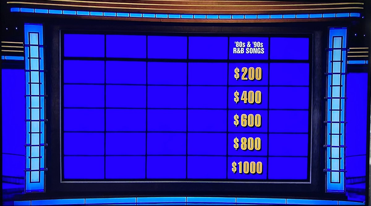 I HAD to take a picture of this. They were avoiding it like the plague. #Jeopardy