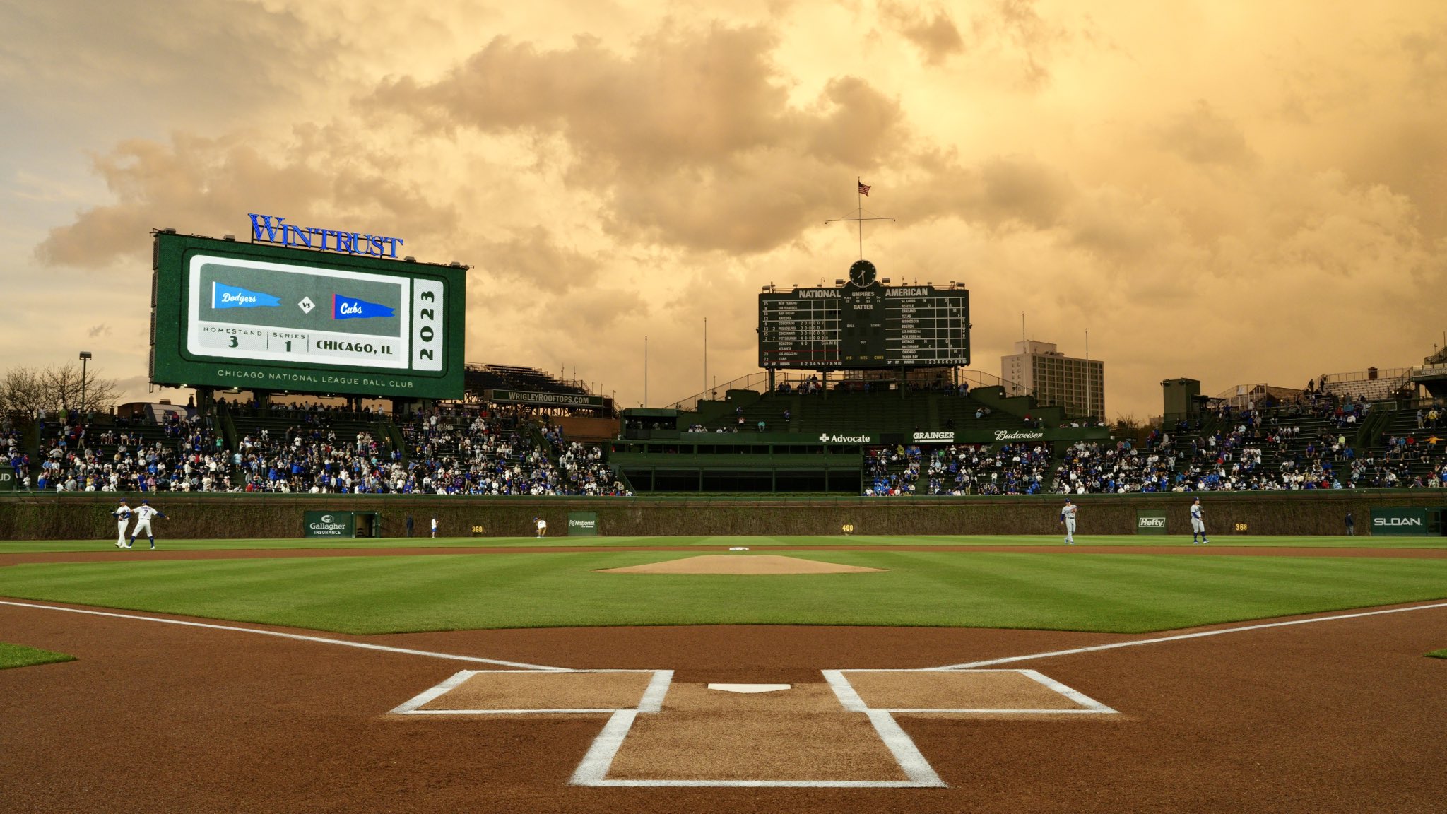 Chicago Cubs on X: "Wrigley Field baseball skies hit different 😍  https://t.co/gywxsZjMC1" / X