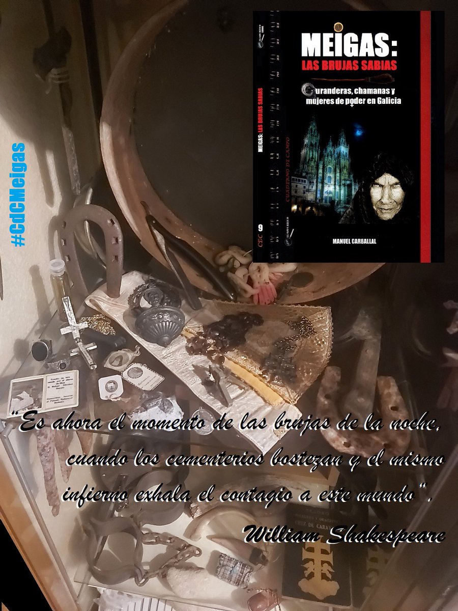 E_O_C_'s tweet photo. #SantJordi2023. -3 #CdC9. #CdCMeigas. Sin duda el Cuaderno de Campo más duro de escribir... ¿Y si te digo que todo lo que te han contado sobre las brujas gallegas es falso? El video, no es un bookTrailer, en casi una película de 45 minutos :-o Mil Gracias https://t.co/PmQU14TVbZ https://t.co/APjAeiQ3J2