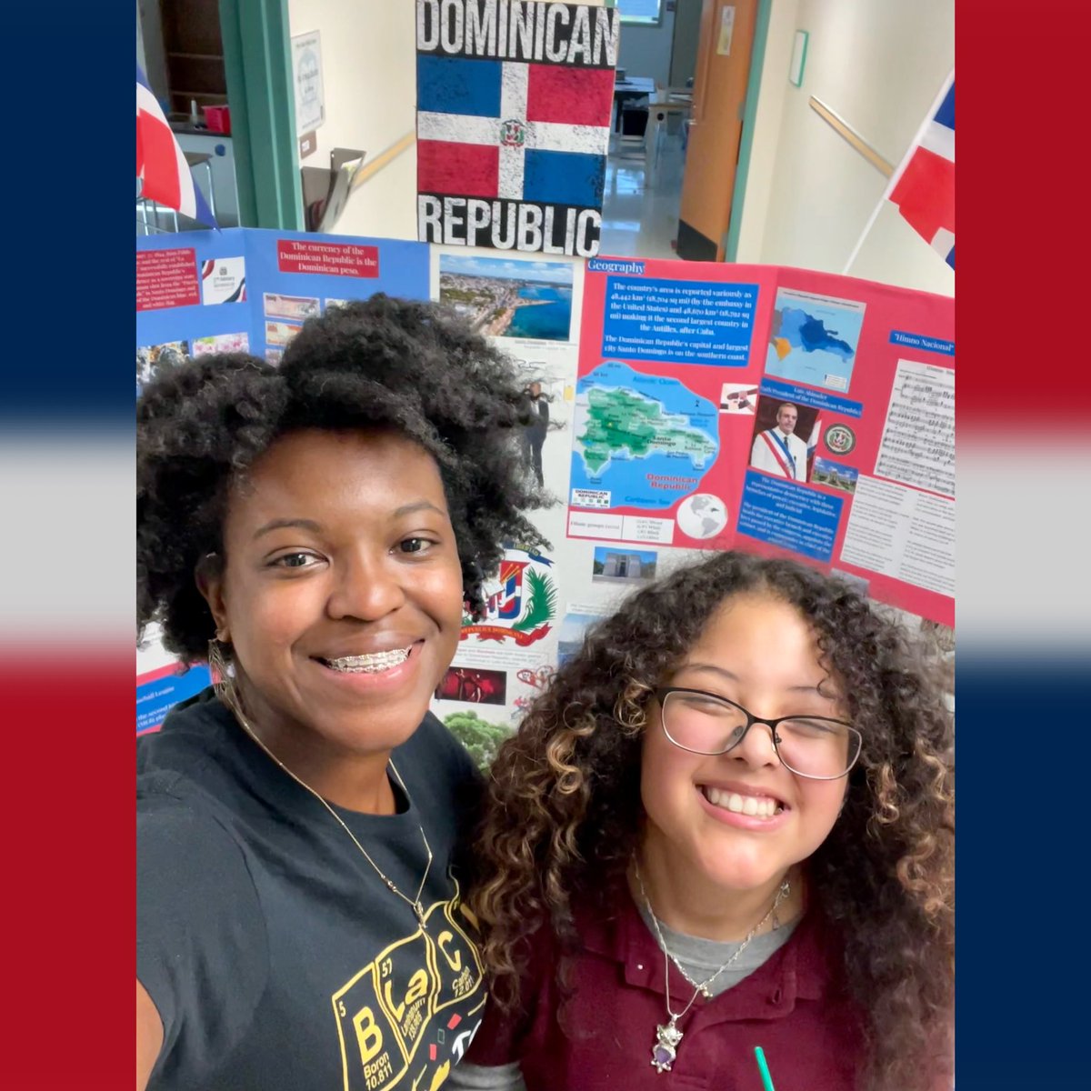 HairstonTeaches's tweet photo. What a night!
Culture week has come to an end, but what a great time we had at our Culture Festival!
My girls showed up for #DominicanRepublic - with our honorary member 😅 of course!
Today is a #GoodTired 😴 https://t.co/Y92dgbol5Q