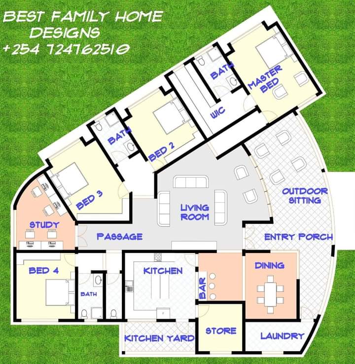 Im in a game rut, so time to build a new house for my sims. 😍 (Credit to original floorplan maker)