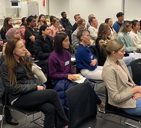 ADASouthAus's tweet photo. Dr Sven Jensen, specialist Orthodontist, gave an informative overview of the diagnosis &amp; management of sleep disordered breathing in children.
Dr Jensen enthusiastically answered participants' questions, providing valuable insights on the topic. https://t.co/RNtSd1916m