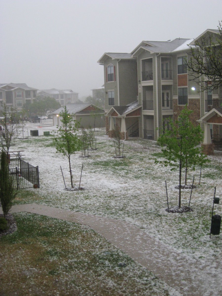 April 2009 north Austin hail storm @ChikageWeather