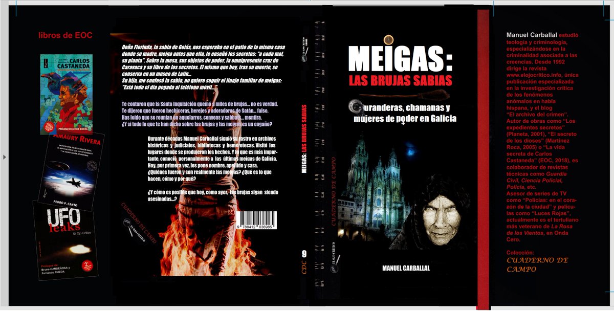 E_O_C_'s tweet photo. #SantJordi2023. -3 #CdC9. #CdCMeigas. Sin duda el Cuaderno de Campo más duro de escribir... ¿Y si te digo que todo lo que te han contado sobre las brujas gallegas es falso? El video, no es un bookTrailer, en casi una película de 45 minutos :-o Mil Gracias https://t.co/PmQU14TVbZ https://t.co/APjAeiQ3J2