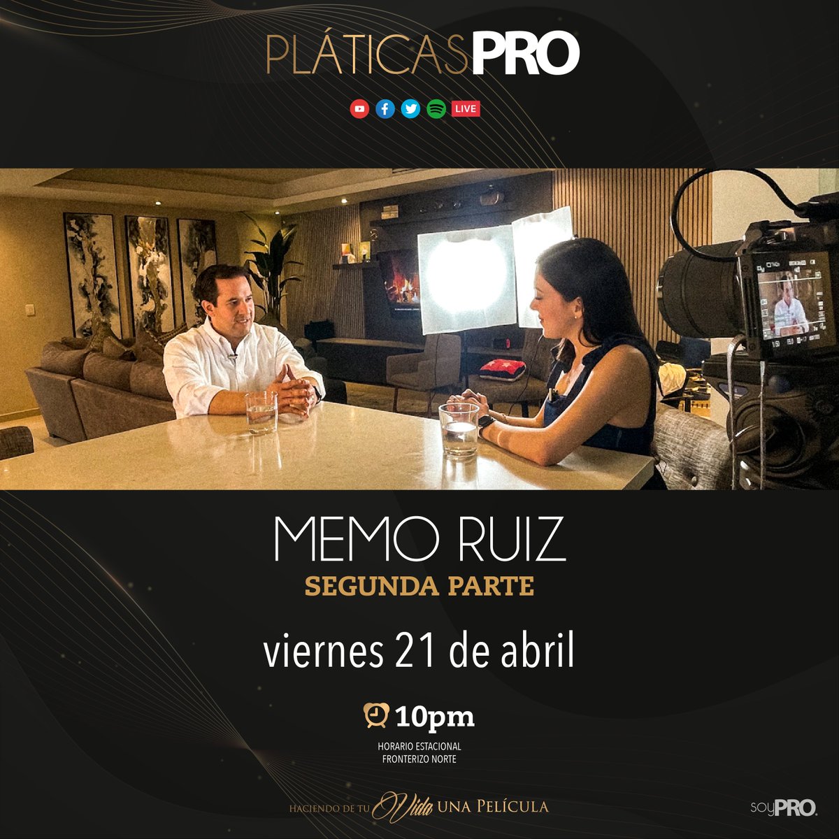 MVBpro's tweet photo. Haz click en este enlace y selecciona "Asistiré" y podrás ver esta segunda parte de la plática con Memo Ruíz para conocer más de su vida.
https://t.co/t8U8rrCv49 https://t.co/Fn7YKMBjcL