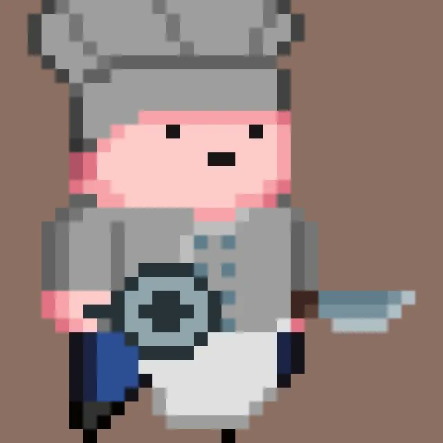 cupcoffeereal's tweet image. Chef Kitchen Character.
.
#pixelart #pixelcommunity #pixelartist #artistsoninstagram #sprite #aseprite #kitchen #opensea #artoftheday #nft #ethereum