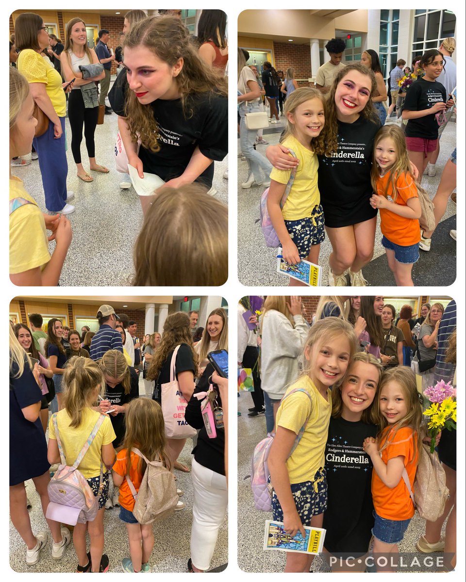 Dr_WsWorld's tweet image. The cast of Cinderella DEFINITELY inspired my two little humans! They can’t stop talking about how fun the show was. Great job to the cast, crew, and directors! 🎭 @GAHS_Official @principal_dport