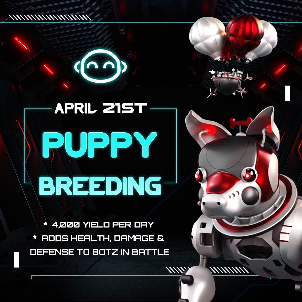 Tomorrow April 21st Breeding Goes Live.