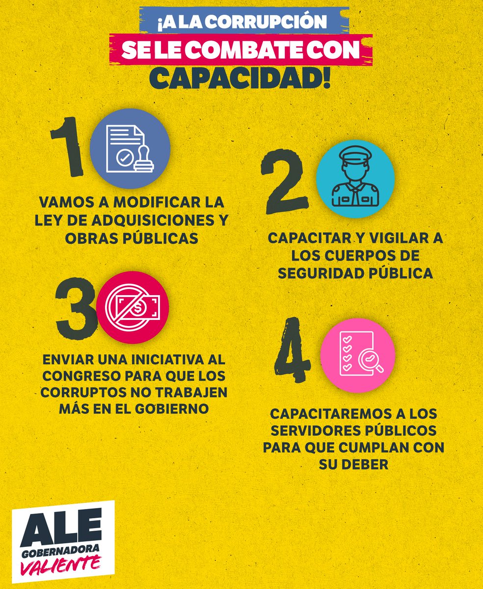 AlejandraDMV's tweet photo. Aquí vamos a poner orden y combatir la corrupción con capacidad, valentía y compromiso por las familias mexiquenses. #DebateEdoméx #VotALE #CapacidadParaResolver https://t.co/PQRno8jkJN