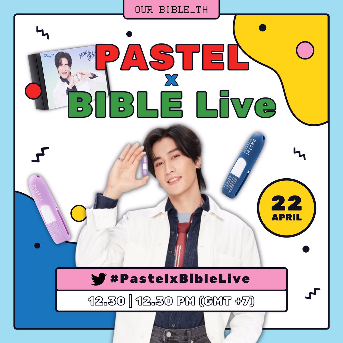 My on Twitter "RT OURBSUMETTIKUL ️ REMINDER ️ 🎀 Pastel Live 🎀 🎉🎉