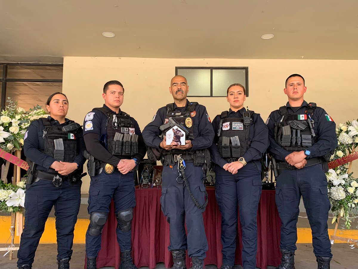 ALTO_IMPULSO_mx's tweet photo. RINDEN HONRA FUNEBRE A ‘BETO’, AGENTE K-9 DE LA FUERZA ESTATAL

https://t.co/wszX5JDGSn https://t.co/APZ7hAAwFJ