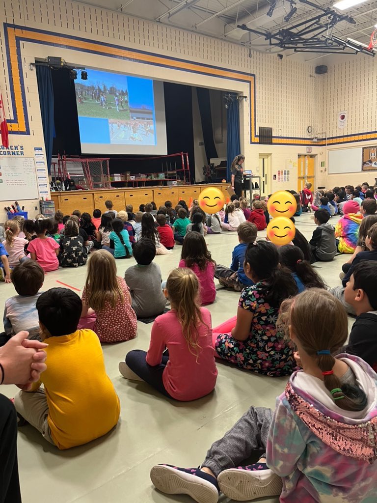 Kicking off our Jump Rope for ❤️Campaign with our assembly this week.  S’s can register online to take the “Healthy Habits Challenge”.  See newsletter for more info or visit our fundraising page at jumpropeforheart.ca to help us reach our fundraising goal.❤️ <a href="/MaryHopkinsPS/">Mary Hopkins Elementary School</a>