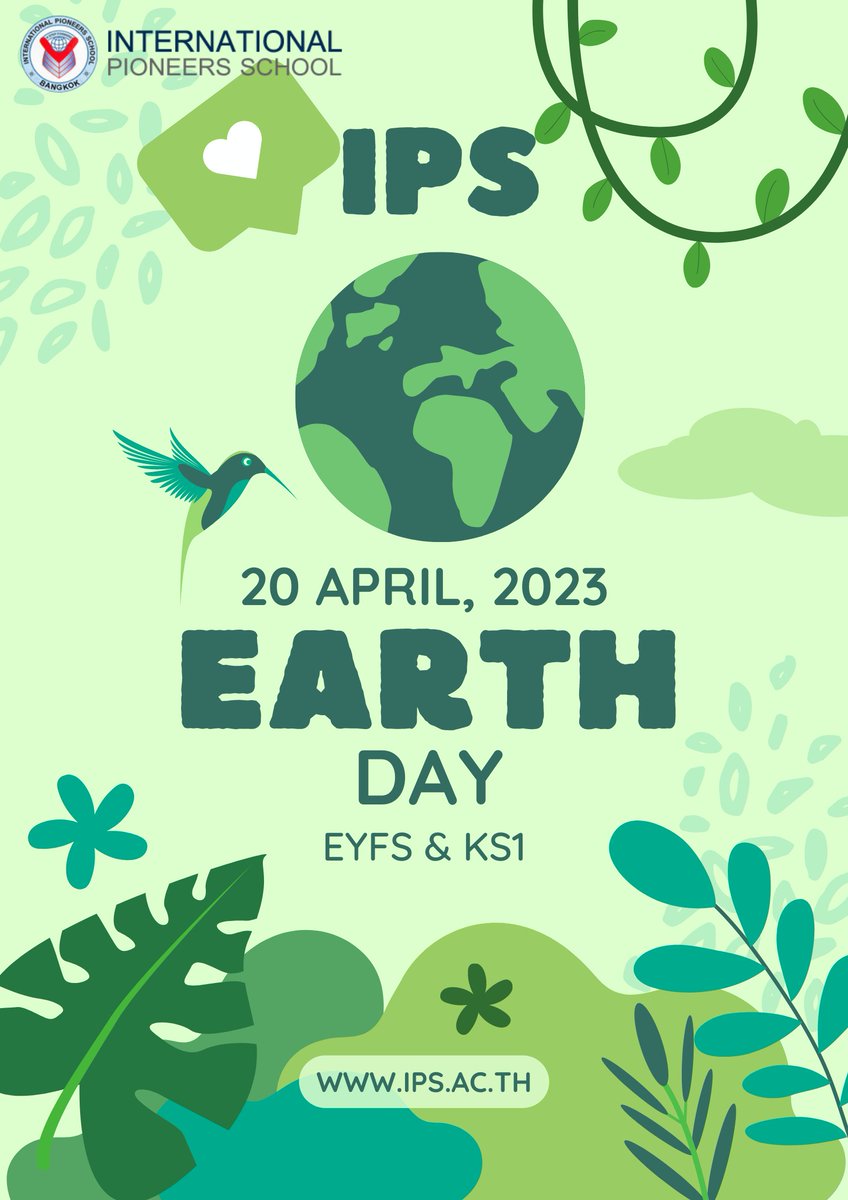 ips_thailand's tweet photo. HAPPY EARTH DAY everyone! 
Aside from the fact that we witnessed the different performances from EYFS and KS1 students. We were all gathered as we wanted to make an impact to save our Mother Earth.
We only have one Planet Earth and we should do our best to protect and save it. https://t.co/GQoyjmwS5e