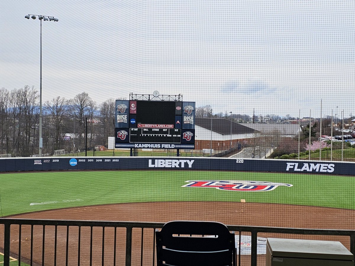CoachDot_LU's tweet photo. WELCOME TO LIBERTY SOFTBALL STADIUM! BLESSINGS! GO FLAMES! https://t.co/fr2PnPNukq