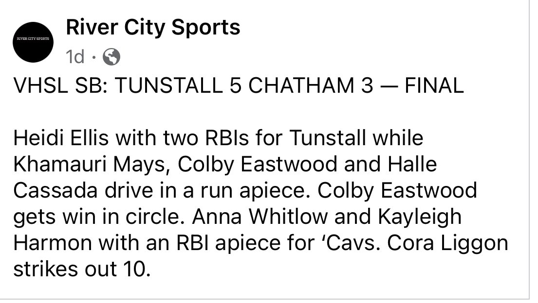 Even thought we lost Tuesday, Im still proud of all my girls (including my tunstall girls) ❤️