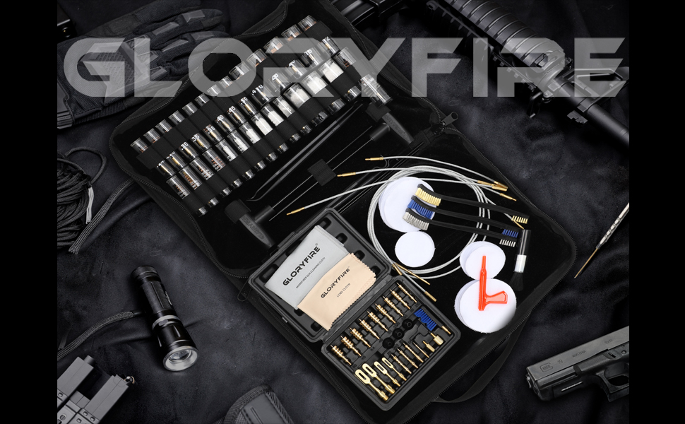 GLORYFIRE_US's tweet photo. Want keep your weapons clean？try the Gloryfire Universal Gun Cleaning Kit! 🧐📷Our products are not only complete but also high quality. Every part is carefully designed and manufactured to ensure your weapon stays clean and stable.  Purchase link: https://t.co/lvxDaeJQNh https://t.co/krWMMfUdtM