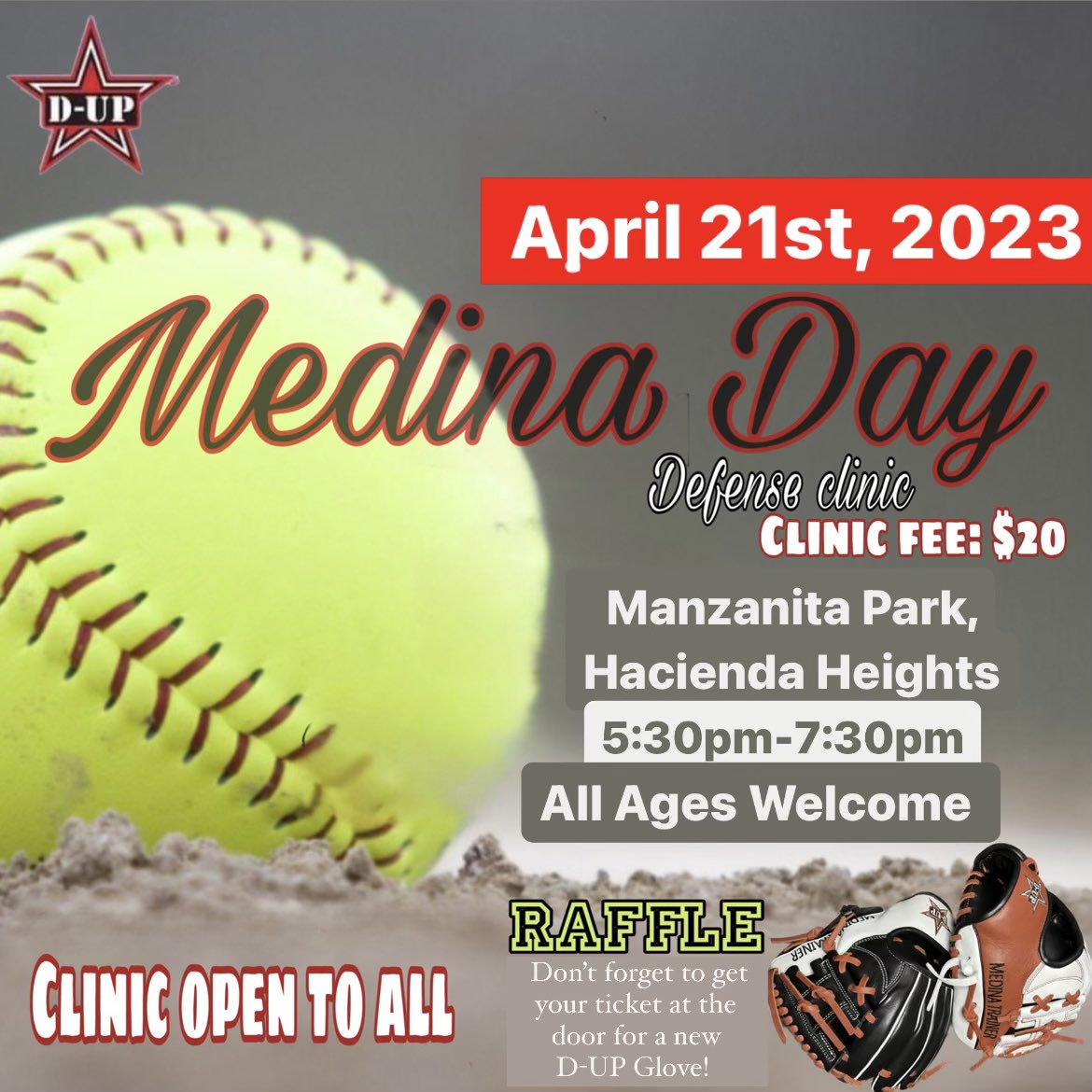 Medina Softball Clinics tweet media