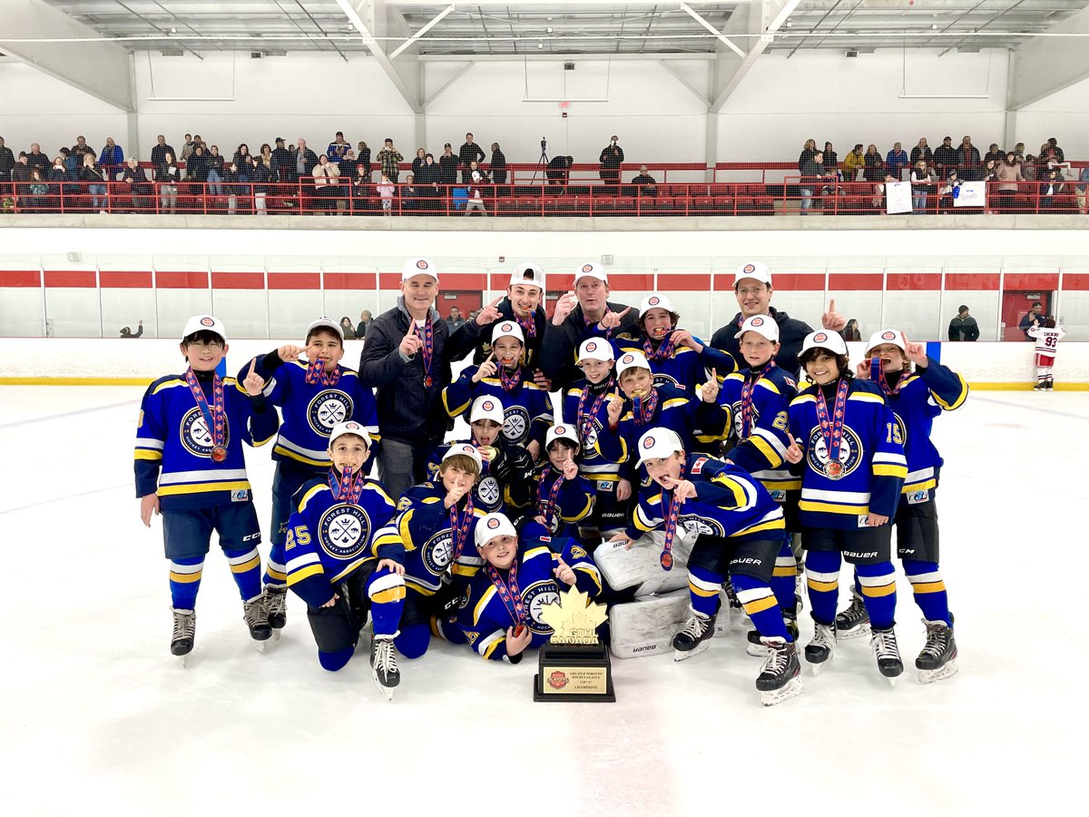 GTHLHockey's tweet photo. Congratulations to Forest Hill on winning the U10 A GTHL Championship! 🏆

#GTHLPlayoffs | #GatoradeCanada https://t.co/z3xiqubrEu