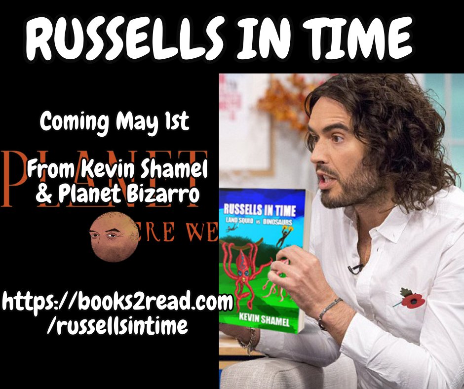 PlanetBizPress's tweet photo. YOU'RE DOING TIME TRAVEL!
It's the year 2001... No, it's 2022? No...
It's the future, with land-squids and kidnapped celebrities in super suits.
Squid are the dominant species eighty million years from now. But they have a problem: Dinosaurs are coming home.
[1]

#Bizarro https://t.co/4mTTkSwnZp