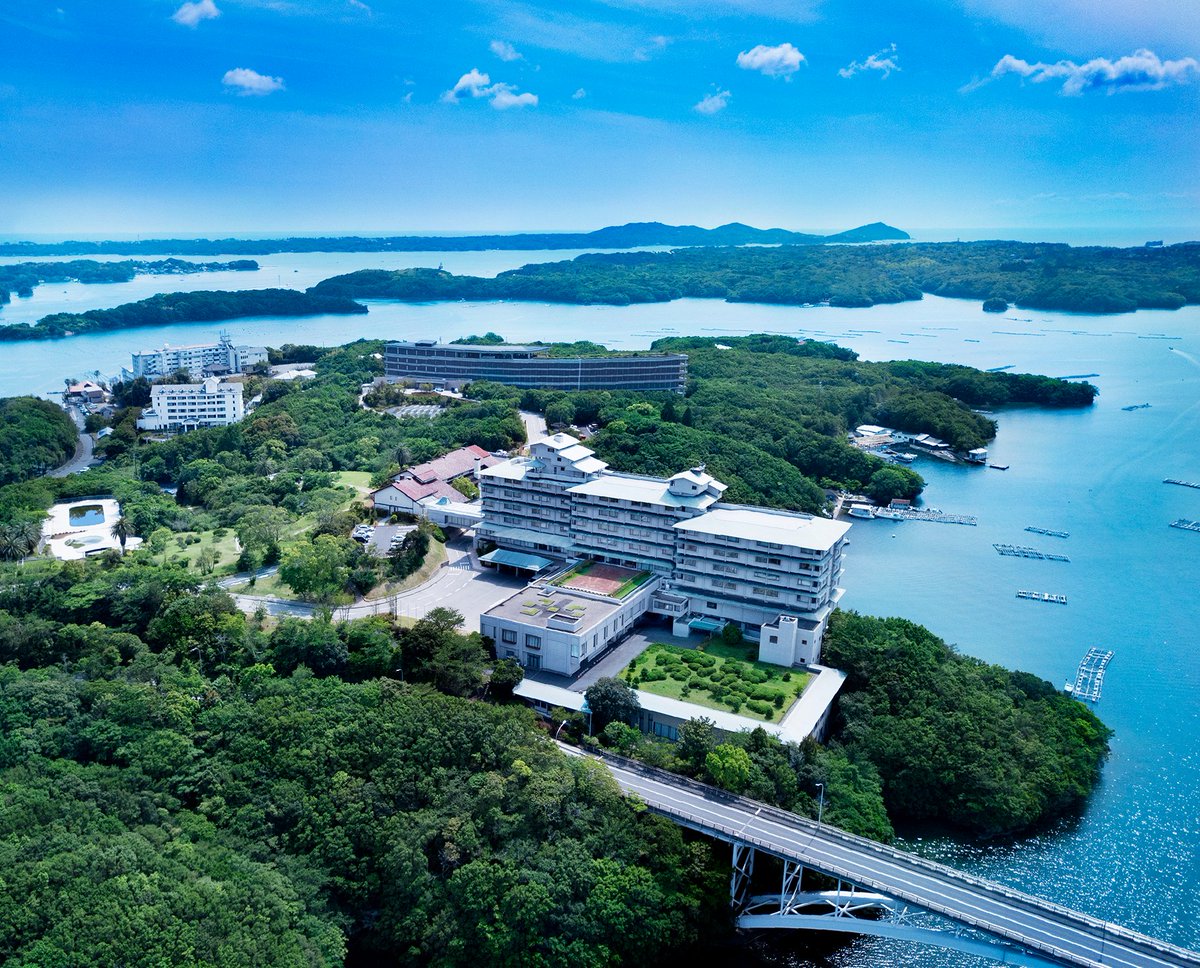 shimacity_en's tweet photo. The Shima Kanko Hotel has been chosen as the venue for the #G7 Transport Ministers' Meeting in Ise-Shima, Mie, scheduled to take place from June 16 to June 18, 2023.

News report from MLIT (in Japanese): https://t.co/CVA0hv6Mup
#ShimaCity #IseShima https://t.co/z3ZMVNOzQp