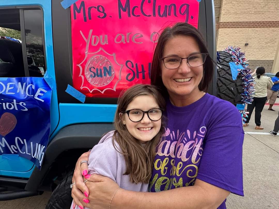 ProvElem's tweet image. Tonight, we celebrated Providence's Teacher of the Year, Desiree McClung. Mrs. McClung's passion for helping others shines through on a daily basis. We are so fortunate to have her as part of our Providence family. #PatriotPride