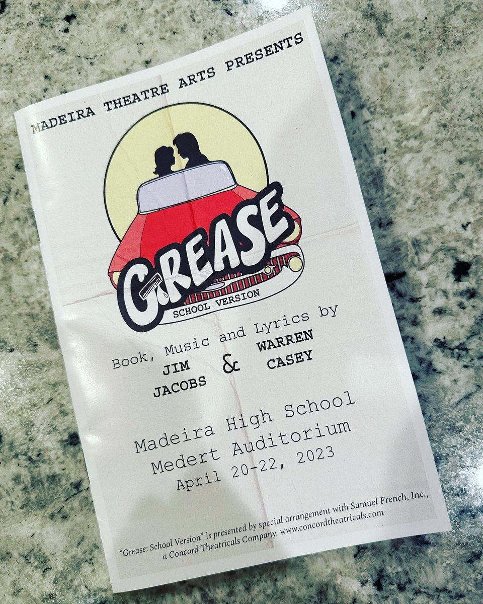 MrsE_MHS's tweet photo. AMAZING. The cast and crew put on such a great musical tonight! ❤️🎶 @MadeiraSchools https://t.co/AoVMCpPM1x