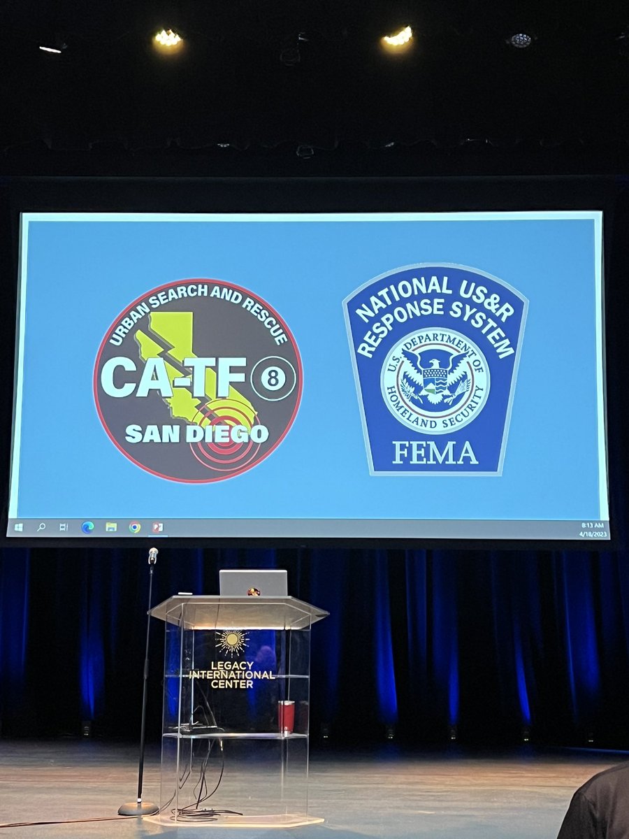 FEMA National US&amp;R Response System, Incident Support Team (IST) Continuing Education 2023. FL-TF2 is honored to have 9 members attend this training. Thank you to San Diego Fire Department and California US&amp;R Task Force 8 for hosting.