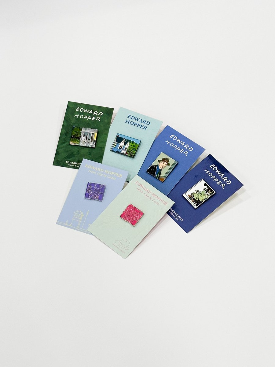 「에드워드 호퍼 : 길 위에서」 MD 뱃지 6종 작업을 했어요 😊
그럼 서울시립미술관 1층 아트샵에서 만나요 ✋🏻