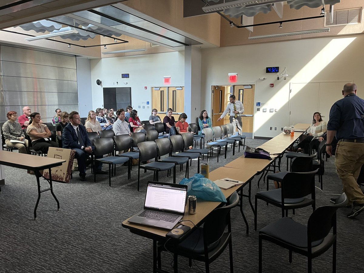 It has been a week filled with teacher recruitment from <a href="/campbelledu/">Campbell University</a> to <a href="/highpointu/">HighPointUniversity</a> to @unc_asheville. I have met so many outstanding future teachers across this great state,  &amp; they are filled with enthusiasm! So thankful for our current and future teachers in <a href="/avlcityschools/">Asheville City Schools</a>.