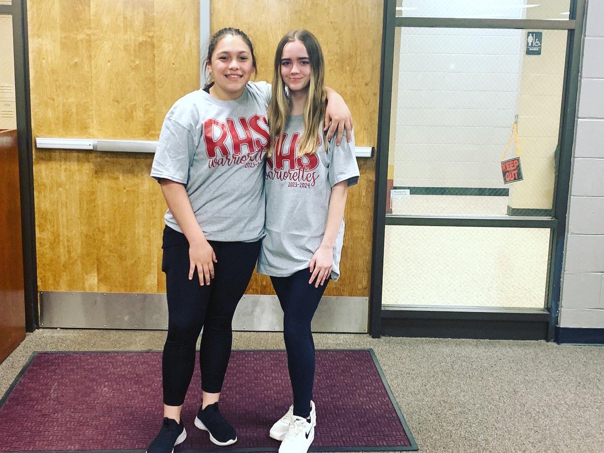 Hey <a href="/chmscougars/">Christiana Cougars</a> look who will be Warriorettes next year! <a href="/RiverdaleHighTN/">Riverdale HS</a>