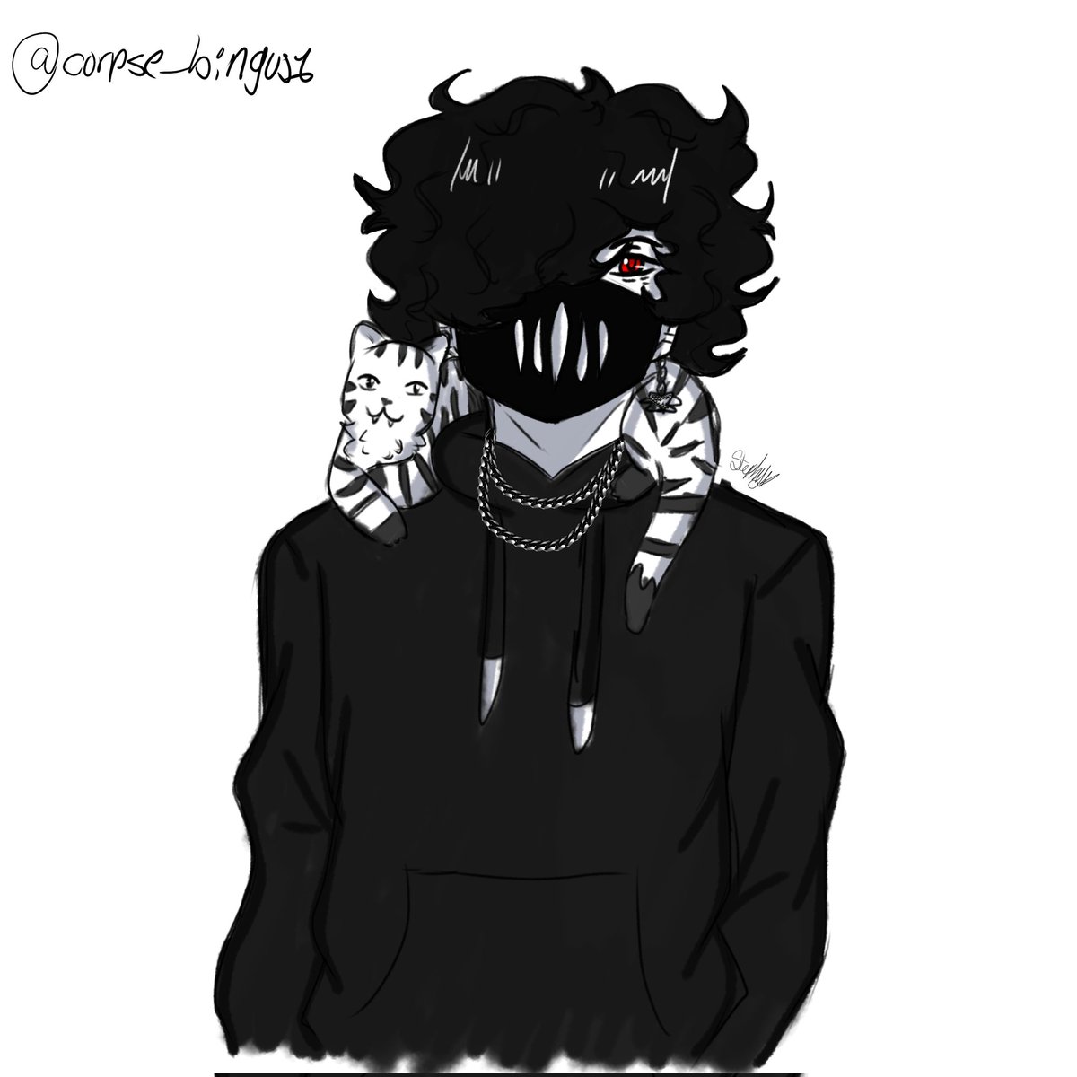 ☁️gloomy stephy ️🩹 on Twitter "Corpse and cinnamon 🖤 ️ CORPSE