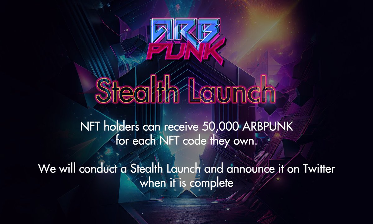 Arb_Punk's tweet photo. Please keep an eye on us and stay tuned. We will announce any updates here at any time https://t.co/LDwtVFdsyy