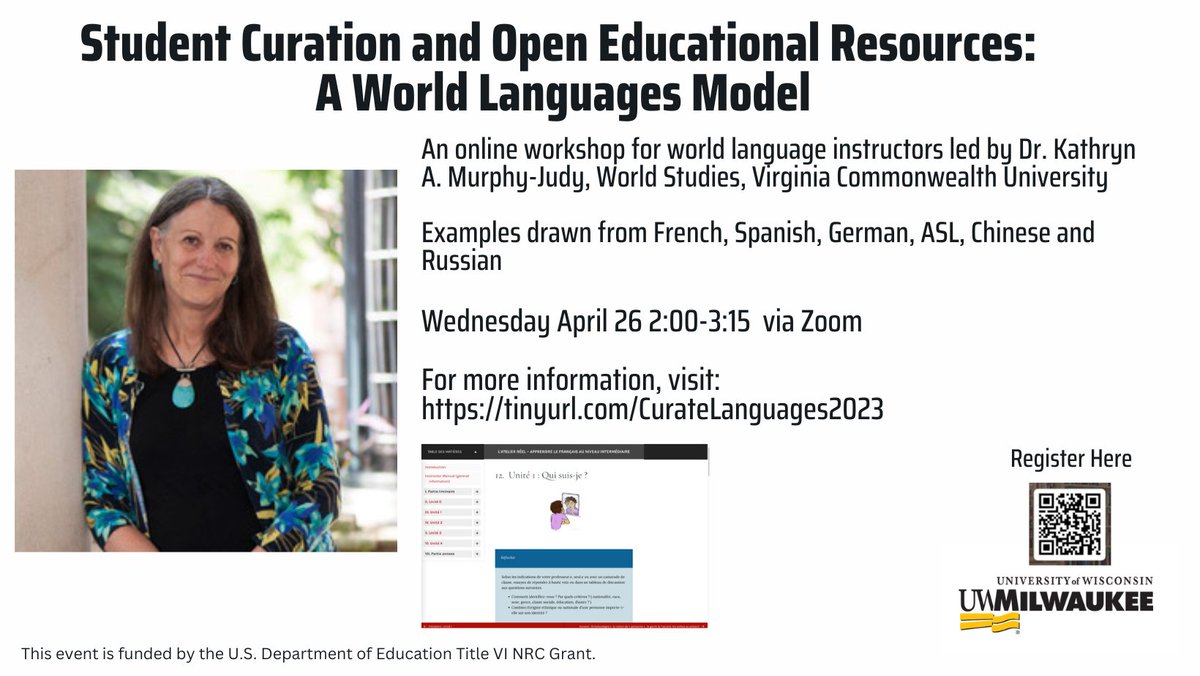 You're invited! Invite others.
Free (but registration is required).