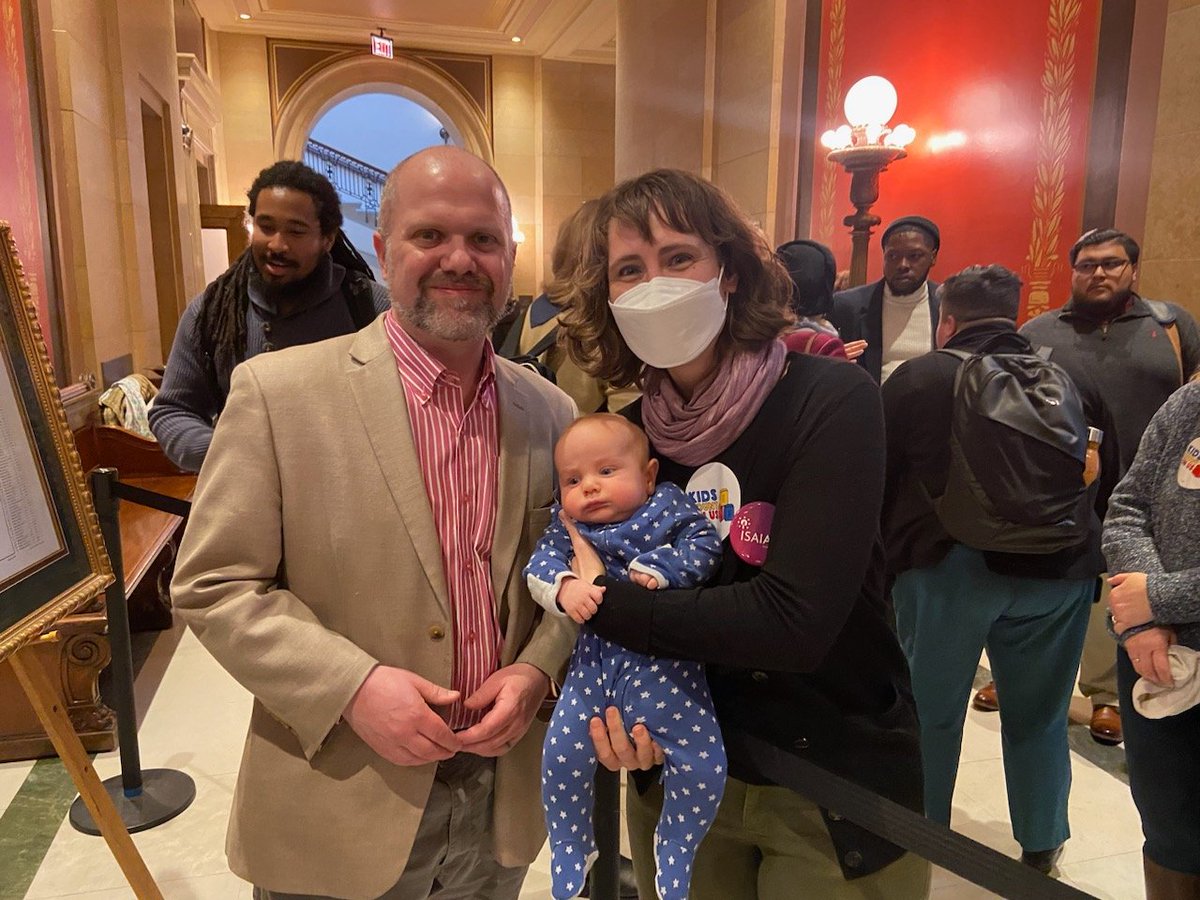 ElloryR's tweet photo. @RepFreiberg thanks for listening. You are working so hard for us. Our child care teachers need retention payment and parents need more affordable child care. #mnleg #fullyfundchildcare https://t.co/kMnMxHz8Ml