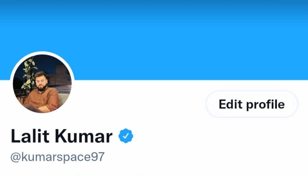 Lalit Kumar tweet media