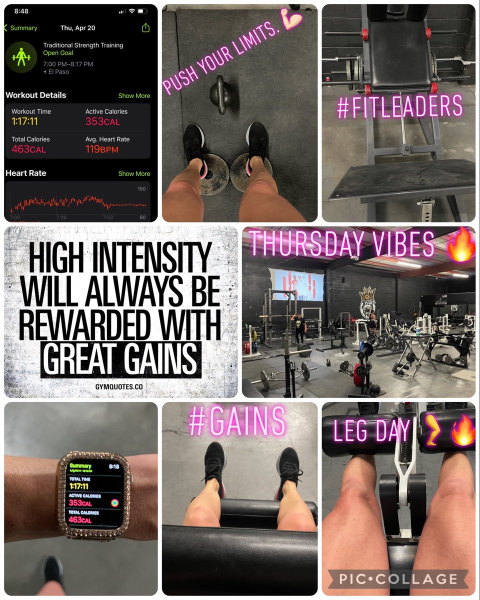 High intensity will ALWAYS be rewarded with great gains. 👊🏻 #trainhard #FitLeaders #PushingTheLimitsForBetter @zjgalvan @PrincipalRoRod @DiocelinaBelle @educategalore @LorenaRubio123 @Amy_A_Ruvalcaba @DrShaunPerez @vggarcia13 @rizospeakslife @mccreah10