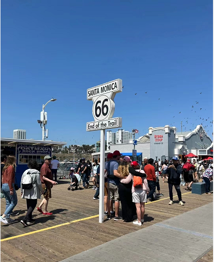 Mr_B_P_'s tweet photo. Route 66 Santa Monica https://t.co/M7Ht9Uwc5n