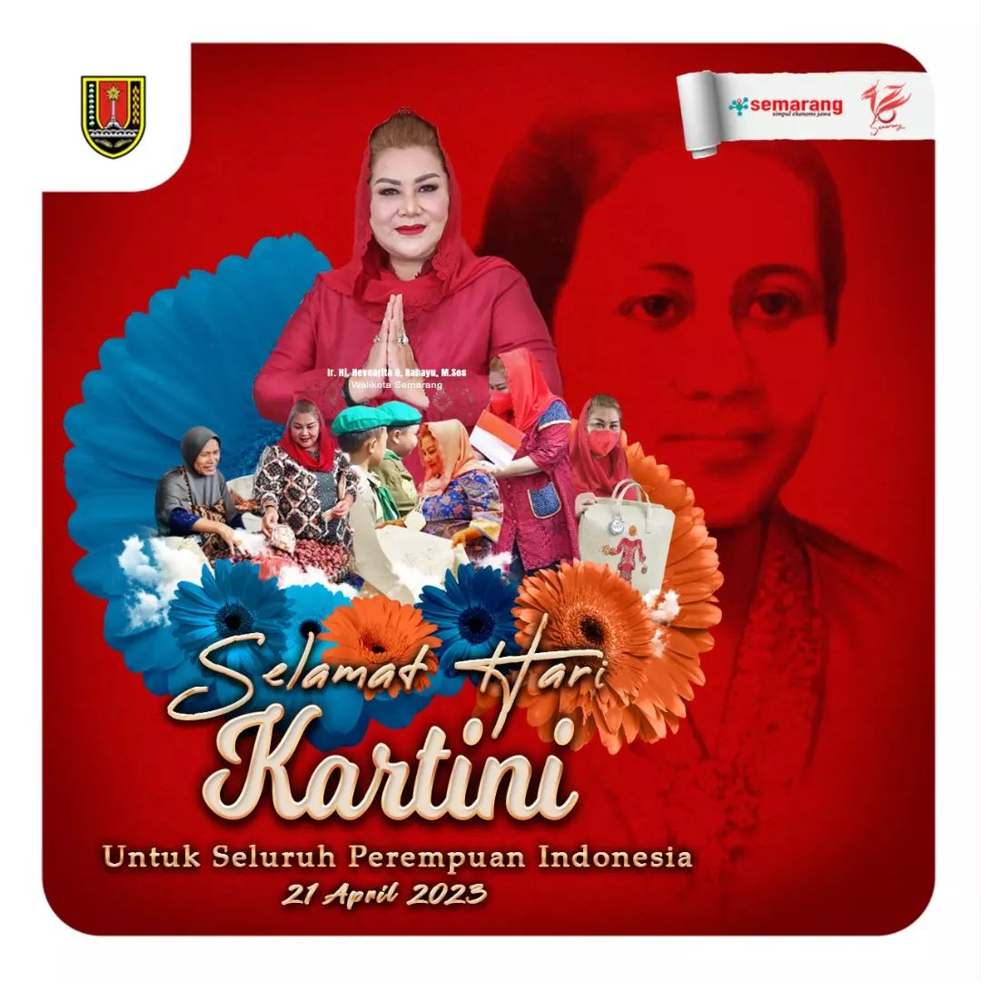 HARI KARTINI 21 APRIL 2023

Habis Gelap, Terbitlah Terang.
Semoga para Kartini senantiasa berprestasi selalu dan penuh semangat.
Selamat Hari Kartini untuk seluruh Perempuan Indonesia.