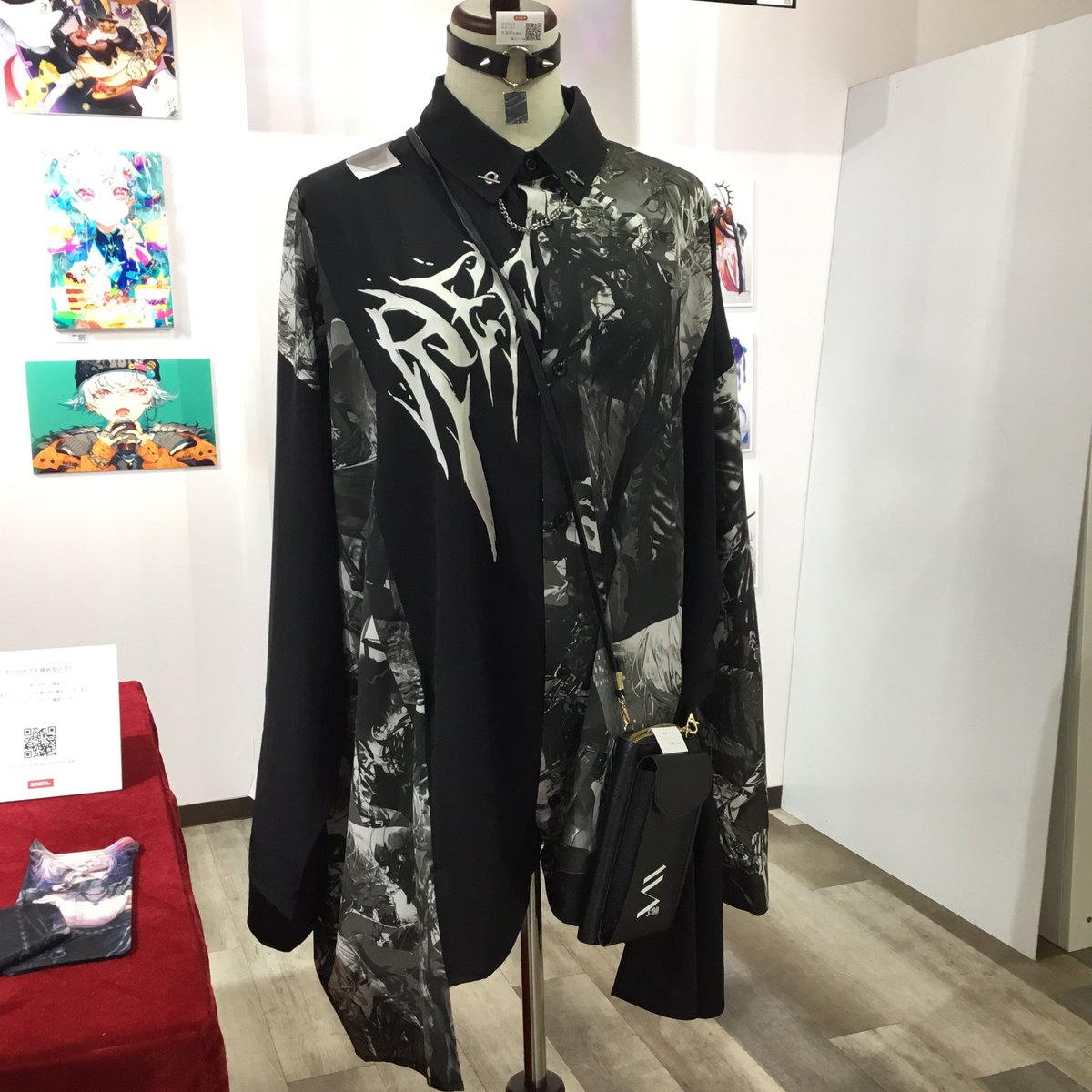 REFLEM × murakaruki コラボプリントワイドシャツ