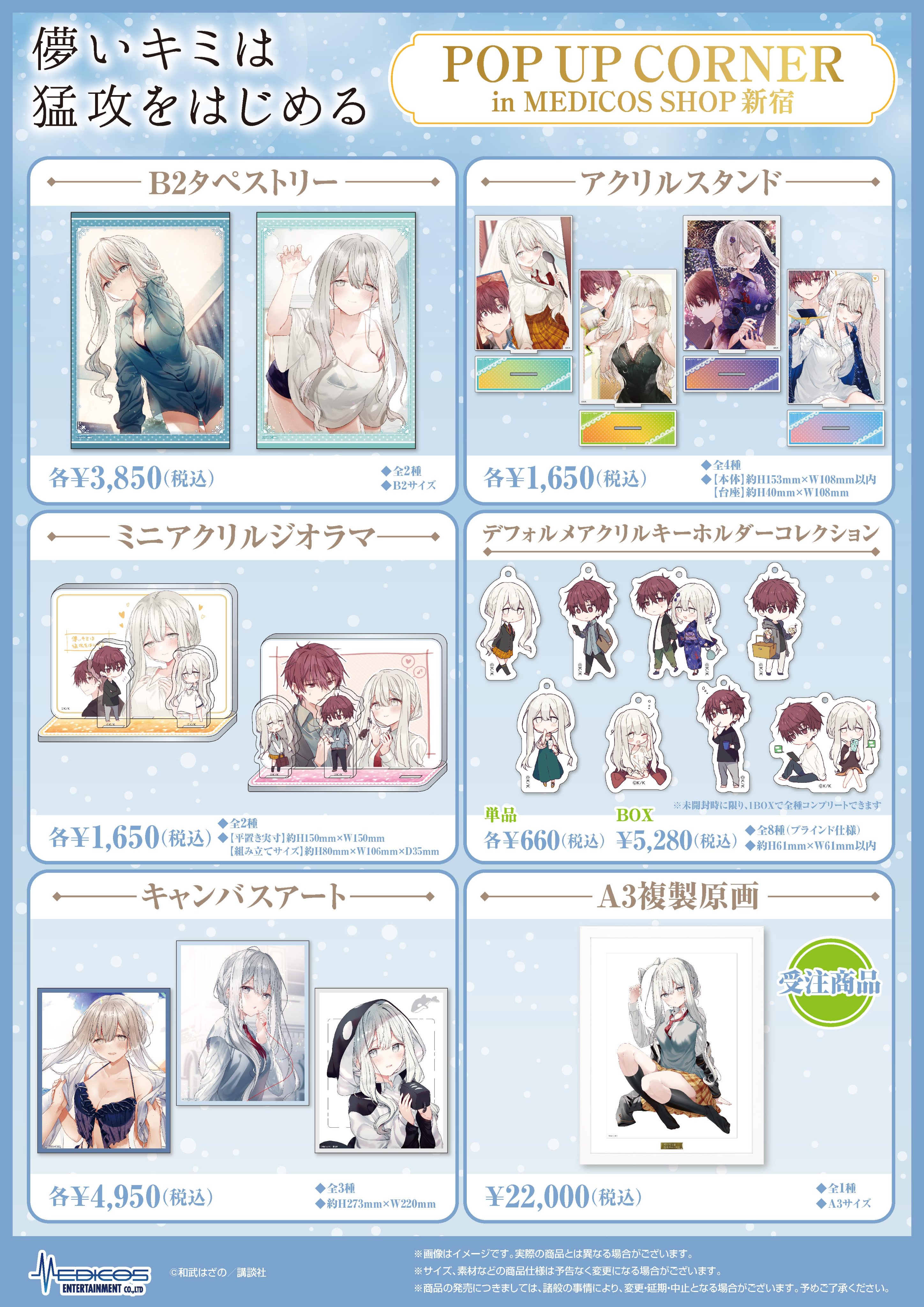 Amazon.co.jp: 儚いキミは猛攻をはじめる アクリルスタンド